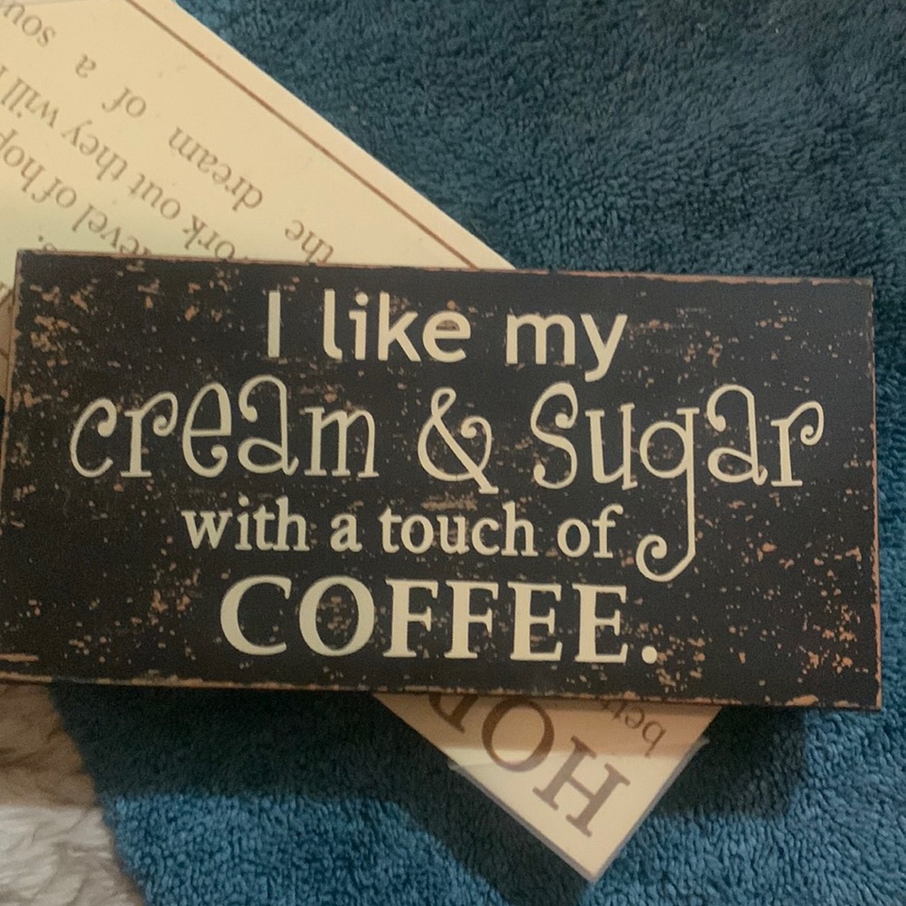 Coffee decor NWT